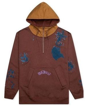 Converse X Bandulu Crossover Splash Ink Embroidered Contrasting Colors - Purple