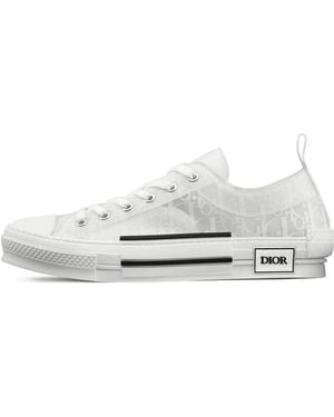 Dior B23 Oblique Low-Top - White
