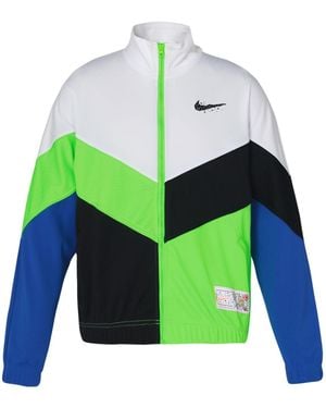 XXL NIKE AS CITY NEON NSW HBR JKT WVN S BLACK 19SP-I ナイキ ビッグスウッシュ ウーブン ネオン ジャケット 2XL 黒 NIKE AS CITY NEON NSW HBR JKT WVNS XLサイズ