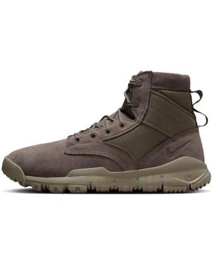 Nike Sfb 6' Leather Boot 'Dark Mushroom' - Brown