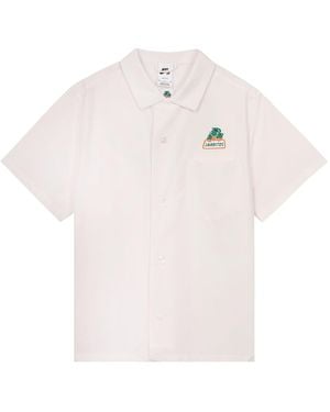 Nike Sb X Jarritos Bowling Button Up Shirt (Asia Sizing) 'Pearl' - White