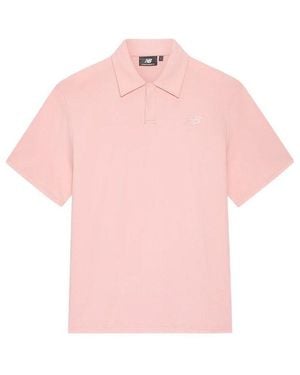New Balance X Nice Rice Ss23 Polo T-Shirt - Pink