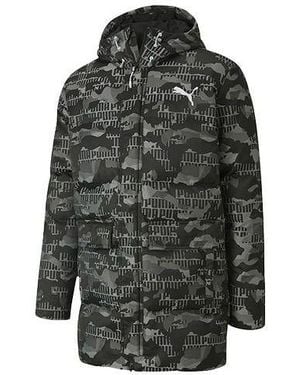 PUMA Camo Down Jacket - Black