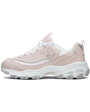 Skechers (Wmns) D'Lites Fashion Sneakers - White