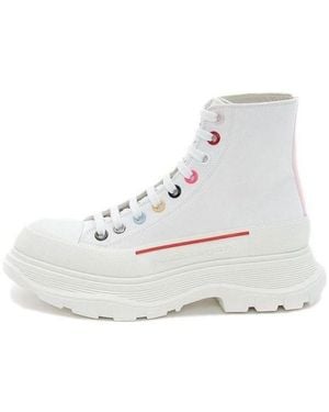 McQueen (Wmns) Tread Slick Boot - White