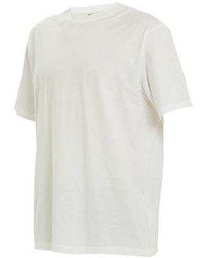 adidas Y-3 Ss21 Back Stripe Loose Round Neck Short Sleeve - White