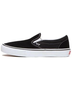 Vans Skate Slip-On Checkerboard' - Black