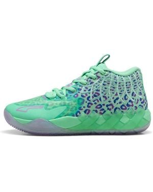 PUMA Mb.01 Alien Safari Basketball Shoes - Green