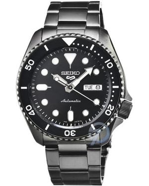 Seiko Casual Waterproof Sports Mechanical - Black