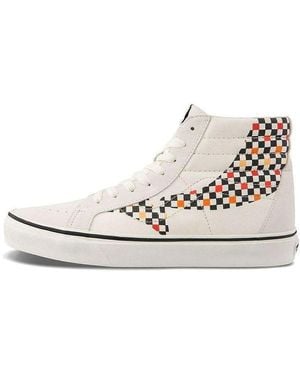 Vans Sk8-Hi Reissue Checkerboard Multi-colour - Natural