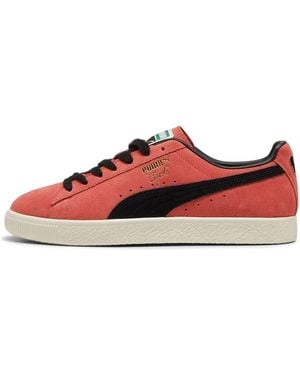 PUMA Clyde Og Frosted Ivory' - Red