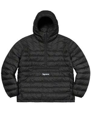 Supreme Micro Half Zip Hooded Pullover Sup-Fw21-319 - Black