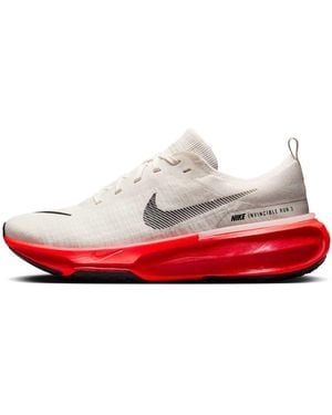 Nike Zoomx Invincible Run Flyknit 3 'Phantom Bright Crimson' - White