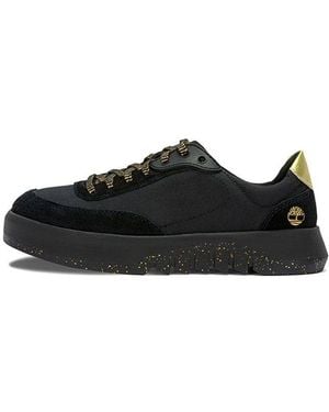 Timberland (Wmns) Supaway Leather And Fabric Oxford Sneakers With' - Black