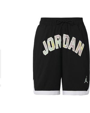 Nike Alphabet Logo Breathable Sports Shorts - Black