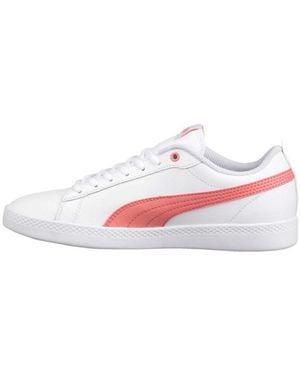 PUMA (Wmns) Smash V2 'Shell' - White