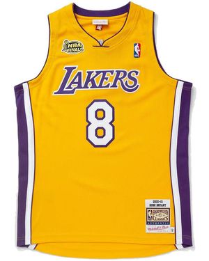 Mitchell & Ness Nba Kobe Bryant Los Angeles Lakers 2000/01 Jersey #8 - Yellow
