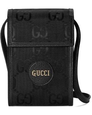 Gucci Off The Grid Otg Environmental Friendly Series Logo Messenger Bag - Black