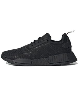 adidas gazelle silver green womens ADIDAS Big Kids' NMD Runner Casual Shoes, White main image 0