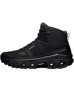 On Shoes Cloudrock Mid Wp 'All' - Black