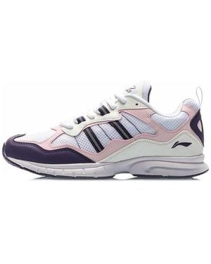 Li-ning (Wmns) Lightweight Running Shoes - White
