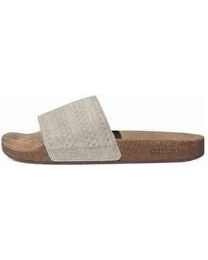 adidas Originals Adilette Slides 'Wonder Gum' - Brown