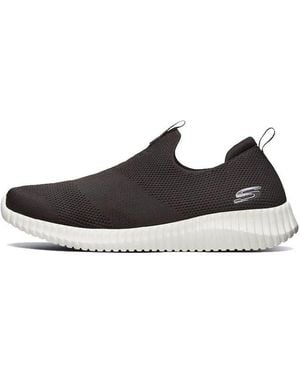 Skechers Elite Flex Slip-On Shoes - Brown