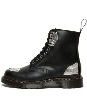 Dr. Martens King Nerd 1460 Martin Boots - Black