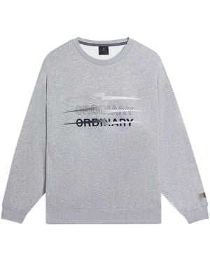 Li-ning Way Of Wade Thunder Graphic Sweatshirt - Gray