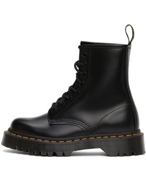 Dr. Martens 1460 Bex Smooth Leather Platform Boot - Black