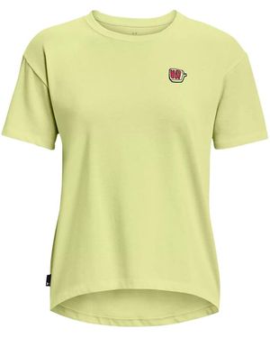 Under Armour (Wmns) Heavyweight Graphic T-Shirt - Yellow