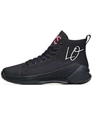 Anta (Wmns) Basketball Series Trainers Canvas - Black