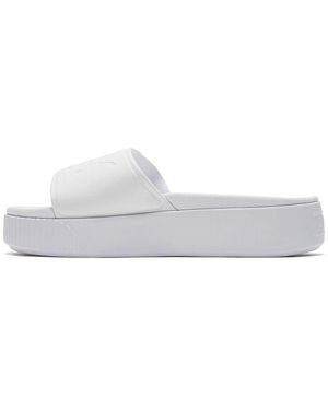 PUMA (Wmns) Platform Bold Slipper - White