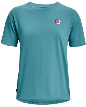 Under Armour (Wmns) Heavyweight Graphic T-Shirt - Blue