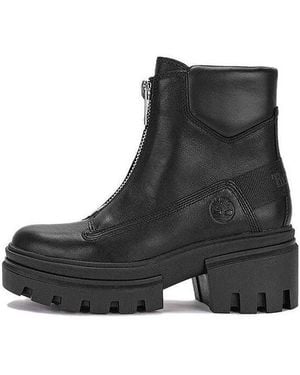 Timberland (Wmns) Everleigh Front-Zip Boot Nubuck' - Black