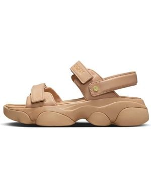 Nike (Wmns) Deja Sandals 'Legend Medium Metallic' - Natural