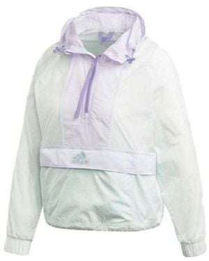adidas (Wmns) Athletics Cropped Wind.Rdy Jacket Asia Sizing - White
