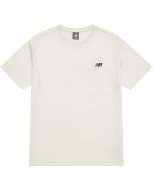New Balance Nb Athletics T-Shirt - White