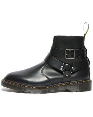 Dr. Martens Jaimes Leather Harness Chelsea Boots - Black