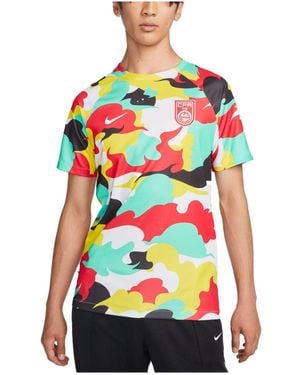 Nike Dri-Fit China Pre-Match Soccer Jersey 'Colorful' - Multicolour