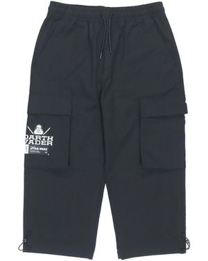 Li-ning X Star Wars Graphic Cropped Pants 'Dark' - Gray