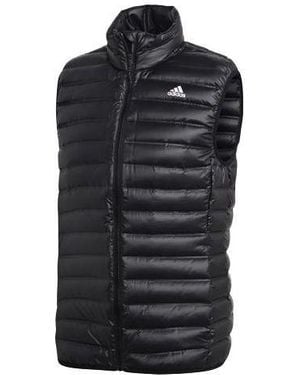 adidas Varilite Vest Casual Sports Stand Collar Vest - Black