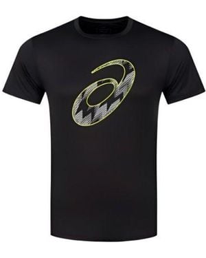 Asics Short Sleeve Running Top 'Performance' - Black