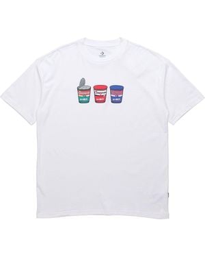 Converse Pics Applique Short-Sleeve Tee - White