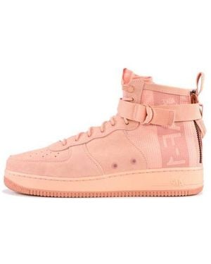 Nike Sf Air Force 1 Mid 'Coral Stardust' - Pink