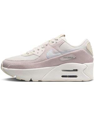 Nike (Wmns) Air Max 90 Lv8 Se 'Photon Dust Light Soft' - White