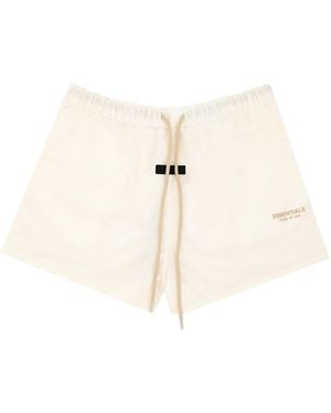 Fear Of God Fw23 Running Shorts 'Cloud Dancer' - Natural