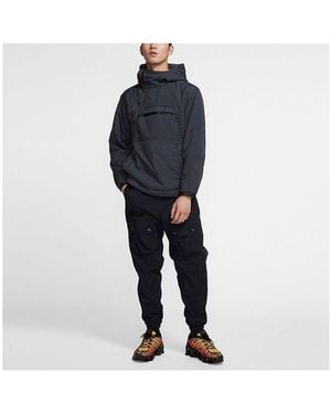 Nike Sportswear Tech Pack Solid Colour Stay Warm Hooded Sports Padded Jacket - Blue
