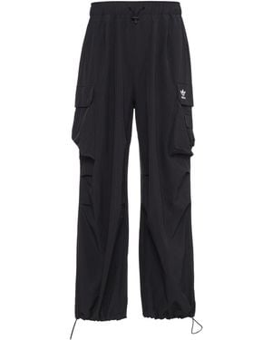 adidas Originals Logo Cargo Pants - Black