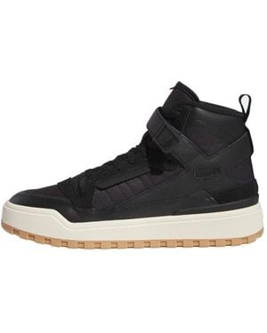 adidas Forum Boot Cream' - Black
